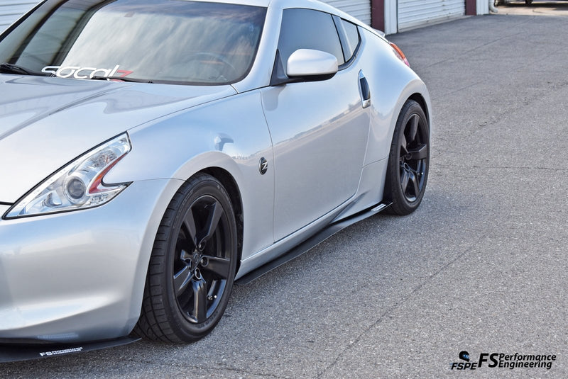Load image into Gallery viewer, Nissan 370Z (2009-2020) Side Skirt Extensions V2 - FSPE