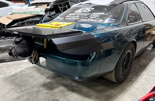 Nissan S-14 240sx Strutless Drag Wing by MF - FSPE