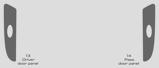 Peterbilt 389 (2016-2020) Carbon Fiber Full Set Trim - FSPE