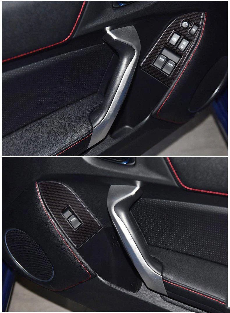 Load image into Gallery viewer, Subaru BRZ (2013-2016) Carbon Fiber Window Control Trim - FSPE