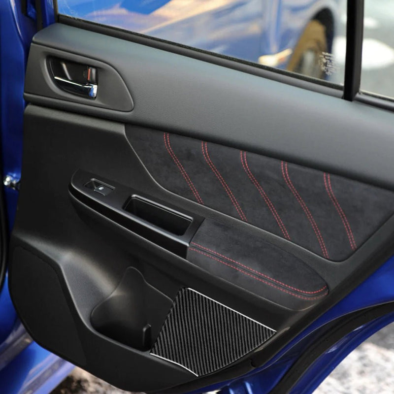 Load image into Gallery viewer, Subaru WRX (2015-2021) Carbon Fiber Front & Rear Door Panel Trims - FSPE