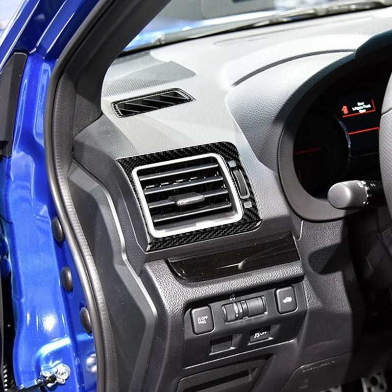 Load image into Gallery viewer, Subaru WRX (2015-2021) Carbon Fiber Side Air Vent Outlet Trim - FSPE