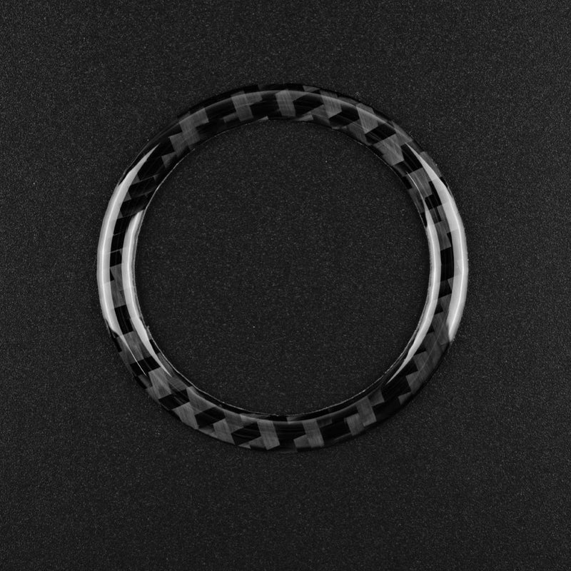 Load image into Gallery viewer, Subaru WRX (2015-2021) Carbon Fiber Start / Stop Button Ring Cover - FSPE