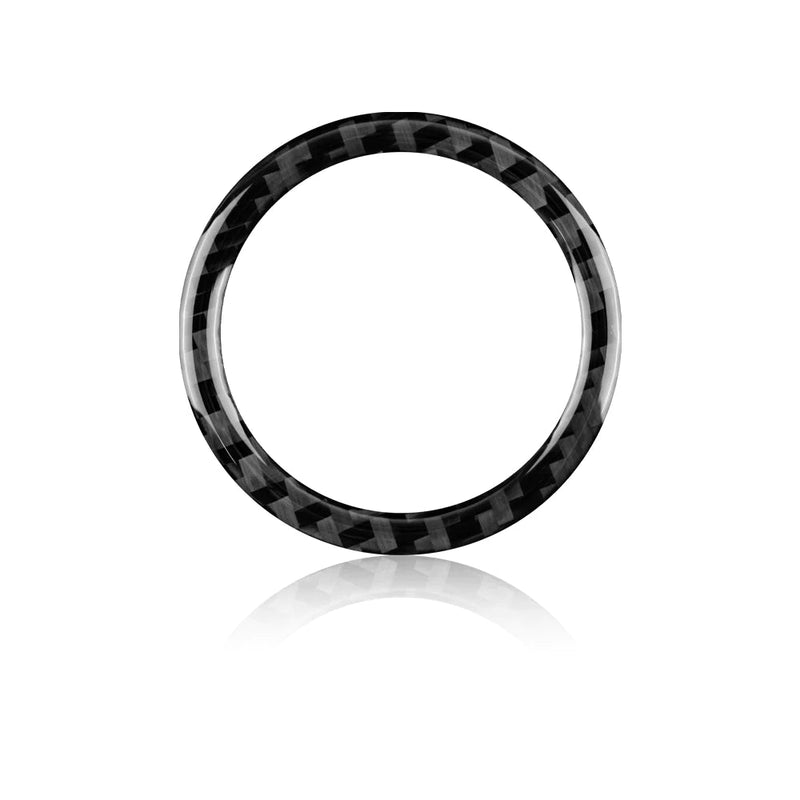 Load image into Gallery viewer, Subaru WRX (2015-2021) Carbon Fiber Start / Stop Button Ring Cover - FSPE