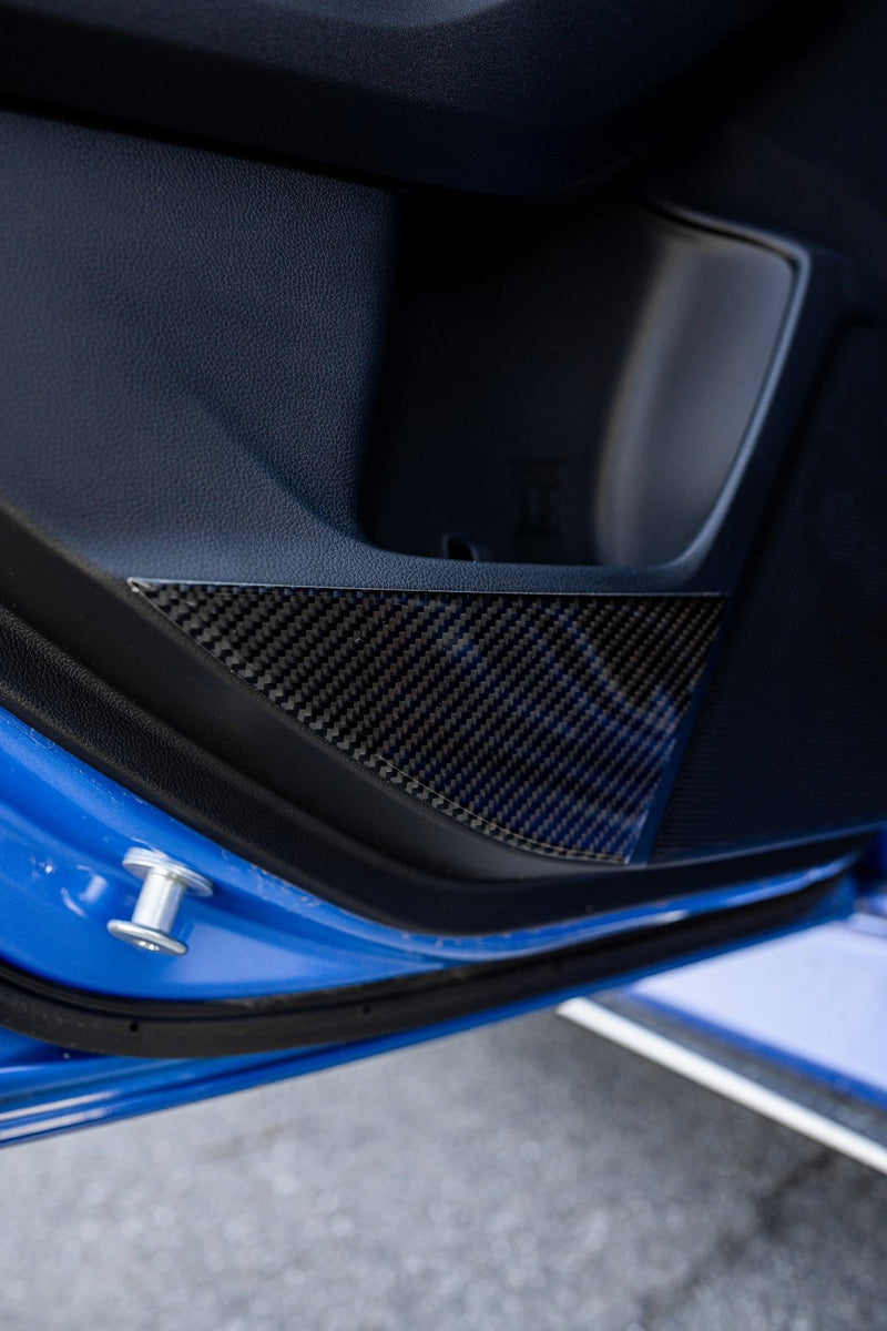 Load image into Gallery viewer, Subaru WRX (2022-2023) Carbon Fiber Door Kick Panels - FSPE