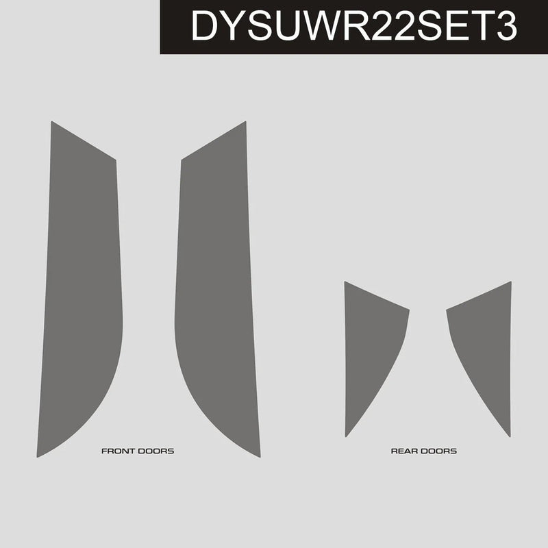 Load image into Gallery viewer, Subaru WRX (2022-2023) Carbon Fiber Door Kick Panels - FSPE