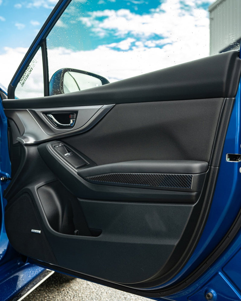Load image into Gallery viewer, Subaru WRX (2022-2023) Carbon Fiber Door Trim Panels - FSPE