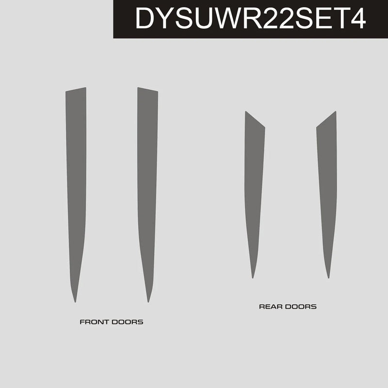 Load image into Gallery viewer, Subaru WRX (2022-2023) Carbon Fiber Door Trim Panels - FSPE
