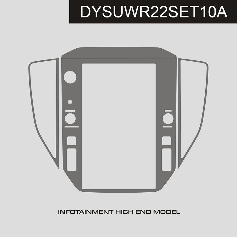 Load image into Gallery viewer, Subaru WRX (2022-2023) Carbon Fiber Infotainment Trims - FSPE