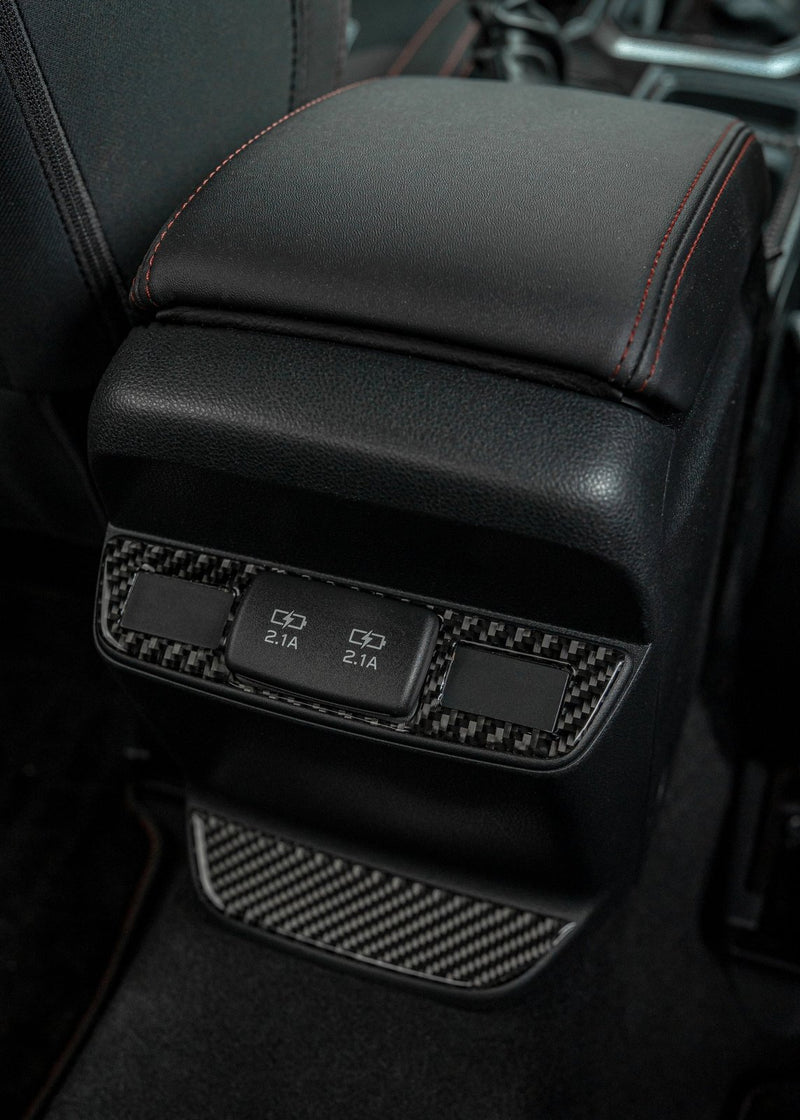 Load image into Gallery viewer, Subaru WRX (2022-2023) Carbon Fiber Rear Trim - FSPE