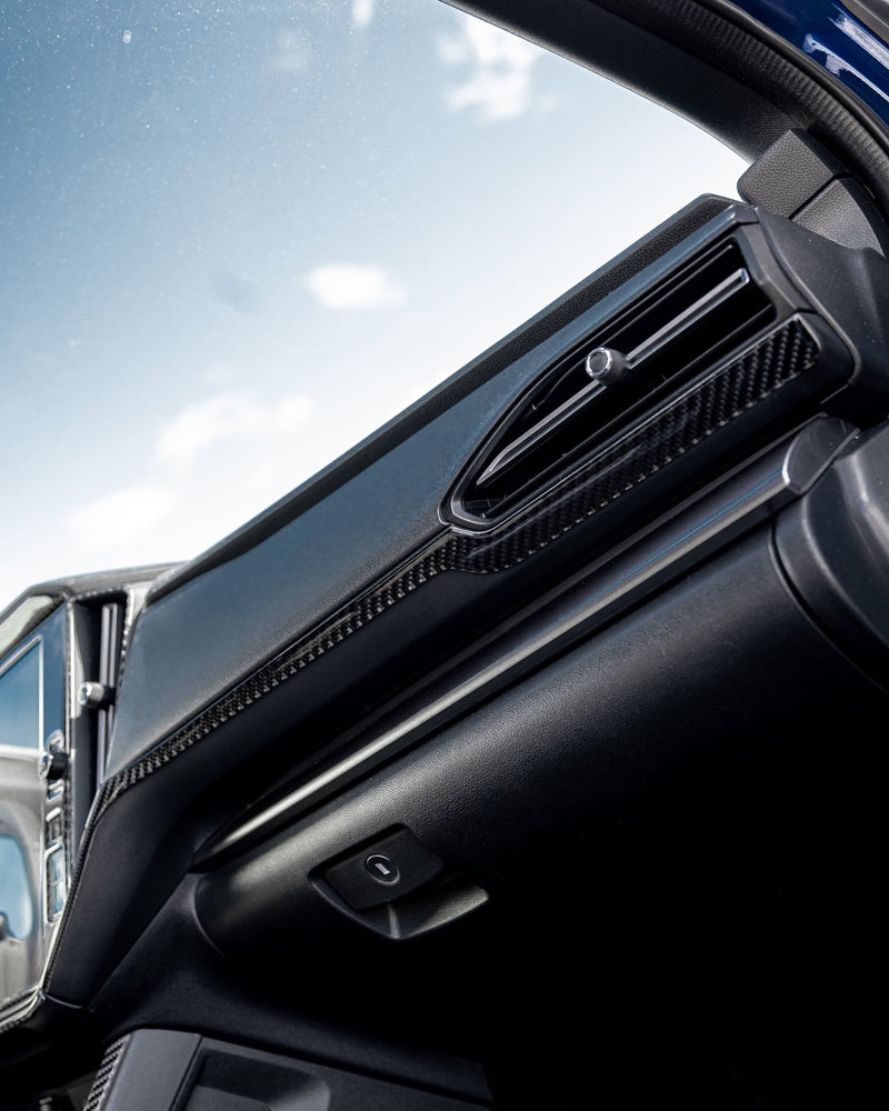 Load image into Gallery viewer, Subaru WRX (2022-2023) Carbon Fiber Start Button Dash Trim - FSPE