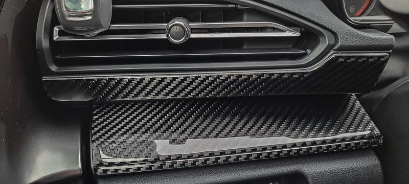 Load image into Gallery viewer, Subaru WRX (2022-2023) Carbon Fiber Start Button Dash Trim - FSPE