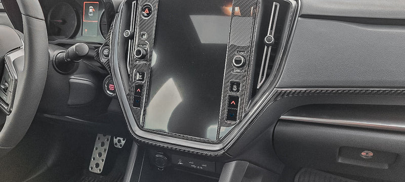 Load image into Gallery viewer, Subaru WRX (2022-2023) Carbon Fiber Start Button Dash Trim - FSPE