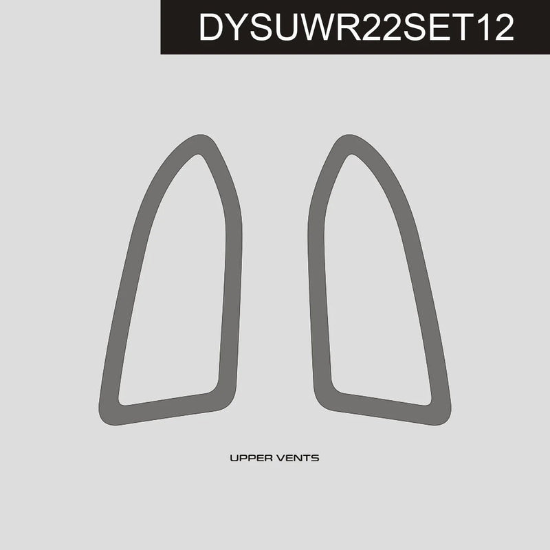 Load image into Gallery viewer, Subaru WRX (2022-2023) Carbon Fiber Upper Vents Trim (Pair) - FSPE