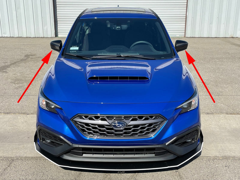 Load image into Gallery viewer, Subaru WRX (2022+) Carbon Fiber Mirror Covers - FSPE