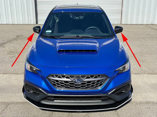 Subaru WRX (2022+) Carbon Fiber Mirror Covers - FSPE