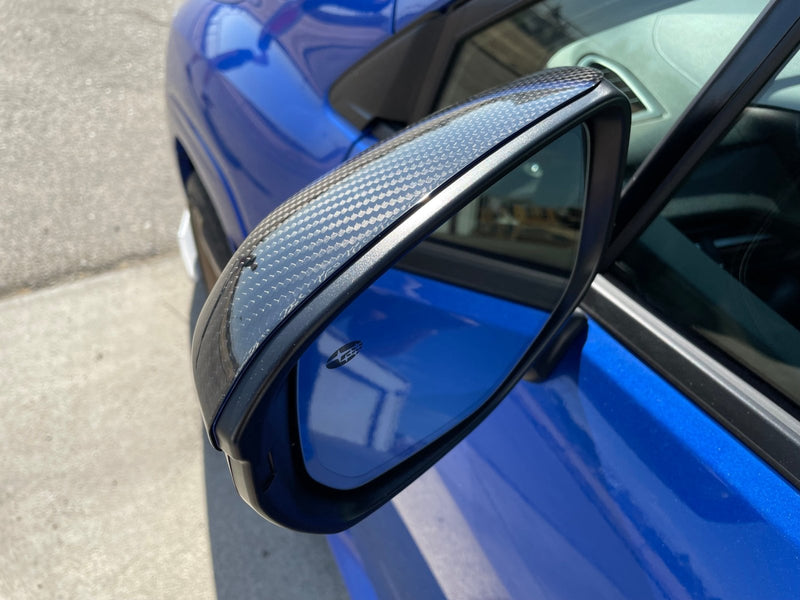 Load image into Gallery viewer, Subaru WRX (2022+) Carbon Fiber Mirror Covers - FSPE