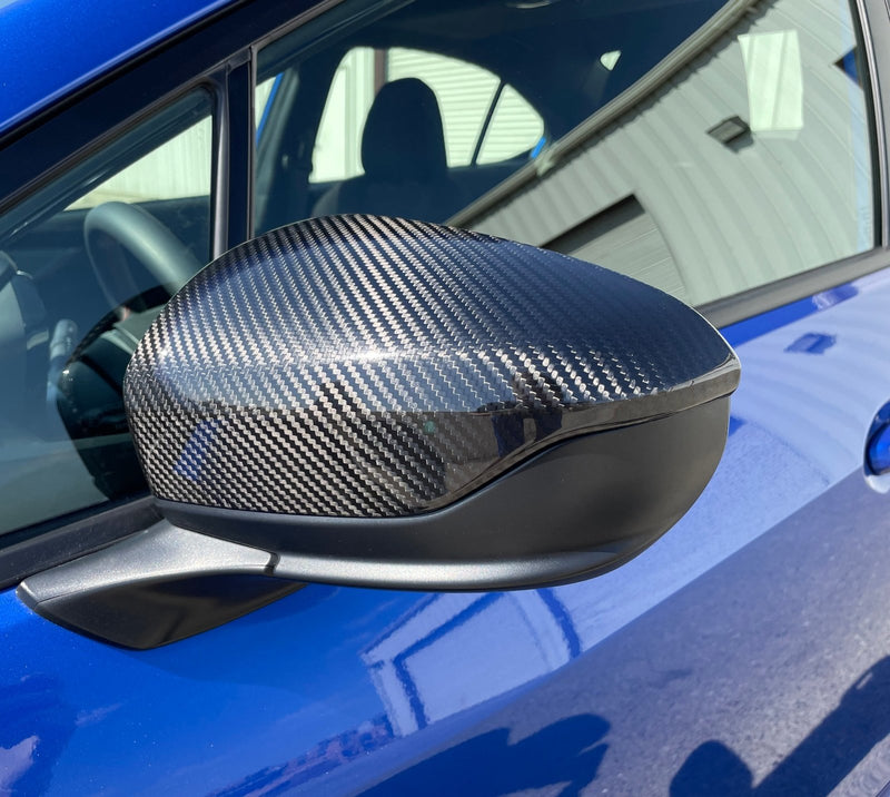 Load image into Gallery viewer, Subaru WRX (2022+) Carbon Fiber Mirror Covers - FSPE