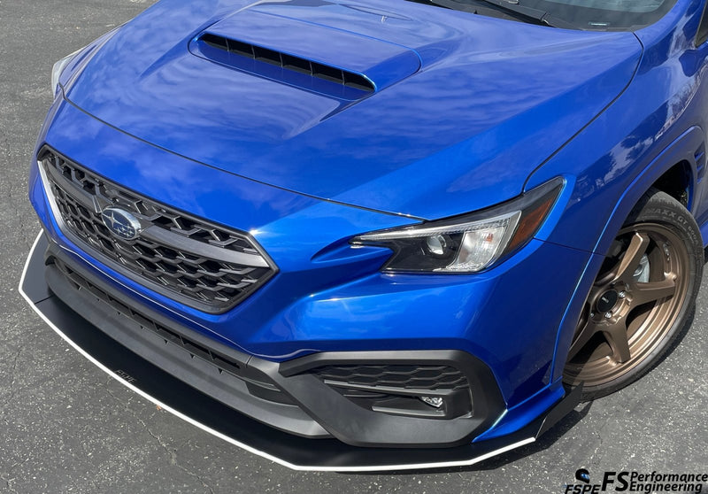 Load image into Gallery viewer, Subaru WRX (2022+) Chassis Mounted Front Splitter V1 - FSPE