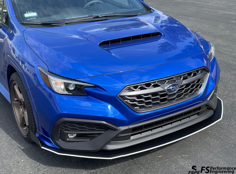 Load image into Gallery viewer, Subaru WRX (2022+) Chassis Mounted Front Splitter V1 - FSPE