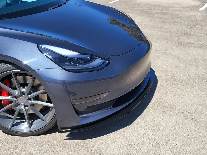 Load image into Gallery viewer, Tesla Model 3 Front Splitter V3 - FSPE
