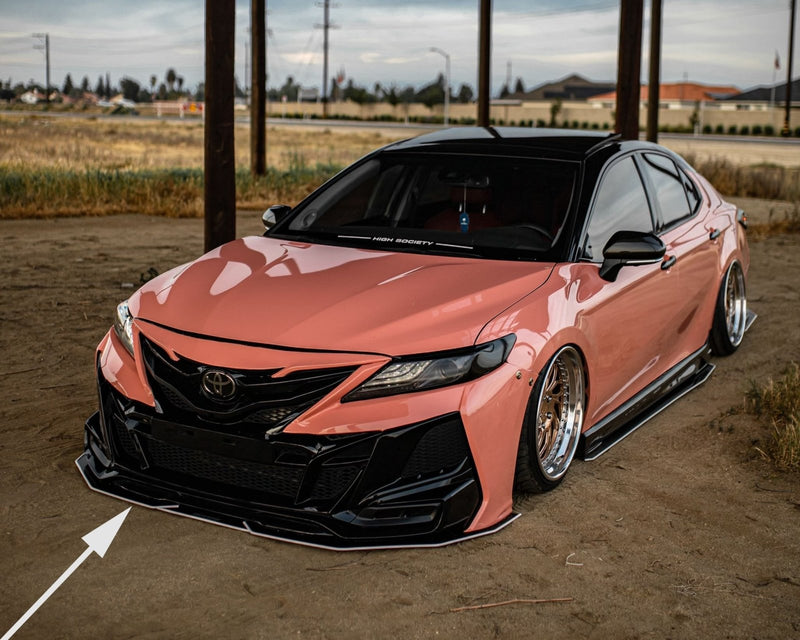 Load image into Gallery viewer, Toyota Camry (2018-2022) Front Splitter FOR KAHNN FRONT BUMPER - FSPE