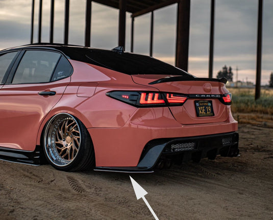 Toyota Camry (2018-2022) Rear Spats for HRS SEMA BUMPER (pair) - FSPE