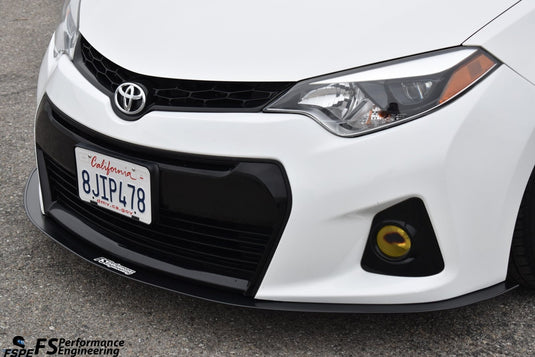 Toyota Corolla 2014-2018 (Gen 11) Chassis Mounted Front Splitter V1 - FSPE