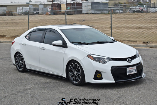 Toyota Corolla 2014-2018 (Gen 11) Chassis Mounted Side Skirt Extensions - FSPE