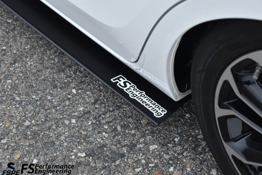 Toyota Corolla 2014-2018 (Gen 11) Chassis Mounted Side Skirt Extensions - FSPE
