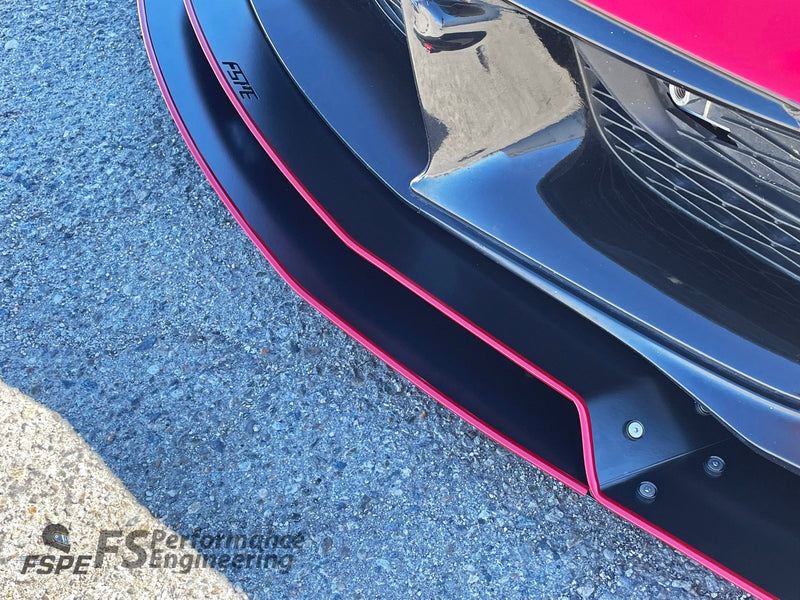 Load image into Gallery viewer, Toyota Supra (A90/A91) CHASSIS MOUNTED Front Splitter (2020-2022) V3 - FSPE