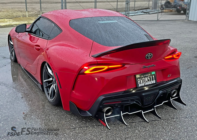 Load image into Gallery viewer, Toyota Supra (A90/A91) Rear Diffuser - FSPE
