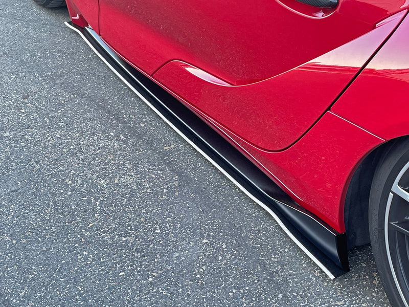 Load image into Gallery viewer, Toyota Supra (A90/A91) Side Skirt Extensions (2020-2022) V1 - FSPE
