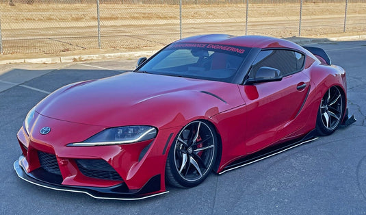 Toyota Supra (A90/A91) Side Skirt Extensions (2020-2022) V1 - FSPE