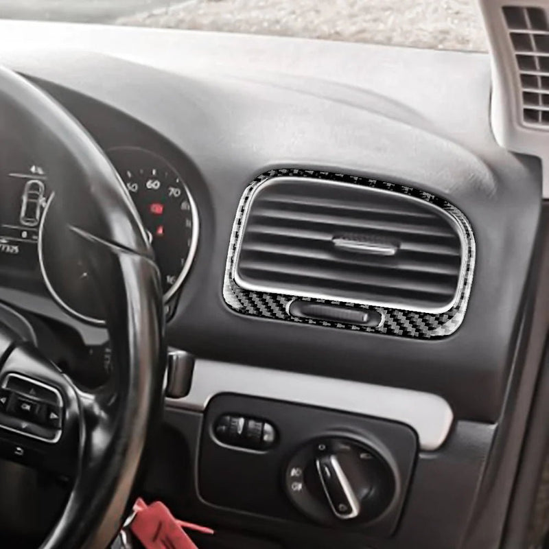 Load image into Gallery viewer, Volkswagen Golf MK6 (2008-2013) Carbon Fiber Air Outlet Trim - FSPE