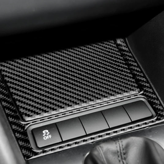 Volkswagen Golf MK6 (2008-2013) Carbon Fiber Central Storage Box Trim - FSPE