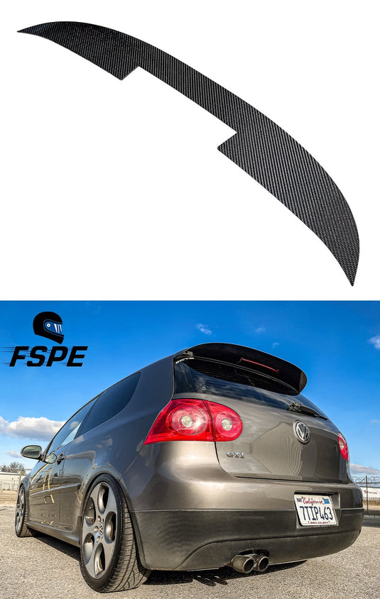 Volkswagen MK5 (2006-2009) Golf GTI / R32 Rear Spoiler Extension V1 - FSPE
