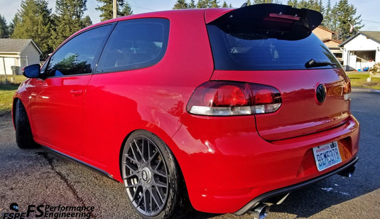 Volkswagen MK6 (2010-2014) Golf GTI / R Rear Spoiler Extension V1 & V2 - FSPE
