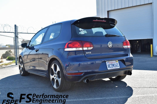 Volkswagen MK6 (2010-2014) Golf GTI / R Rear Spoiler Extension V1 & V2 - FSPE