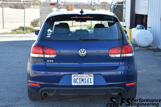Volkswagen MK6 (2010-2014) Golf GTI / R Rear Spoiler Extension V1 & V2 - FSPE