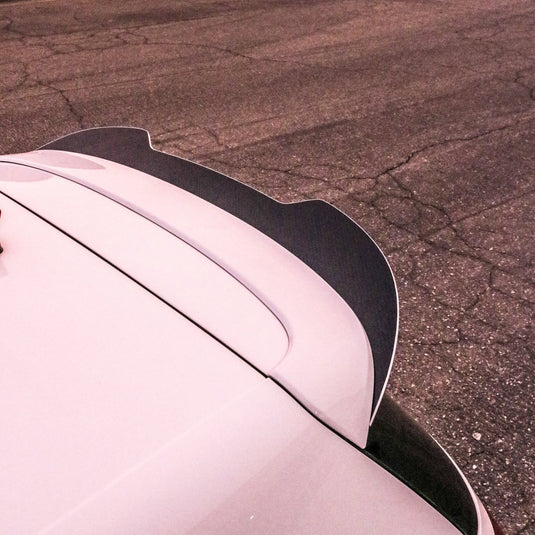 Volkswagen MK6 (2010-2014) Golf GTI / R Rear Spoiler Extension V3 CARBON FIBER EDITION - FSPE