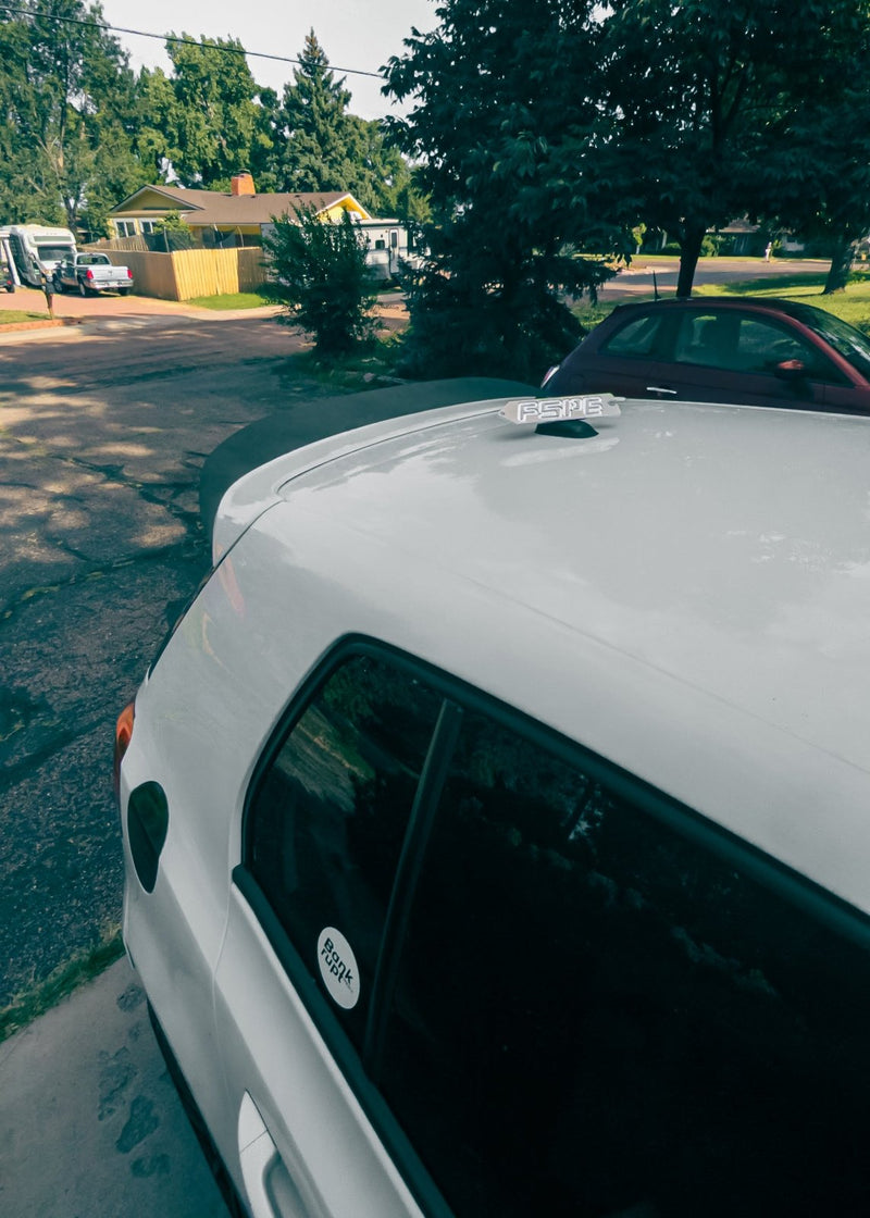 Load image into Gallery viewer, Volkswagen MK6 (2010-2014) Golf GTI / R Rear Spoiler Extension V4 - FSPE