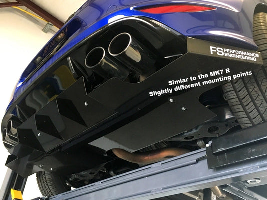 Volkswagen MK6 (2010-2014) Golf GTI Rear Diffuser V1 - FSPE