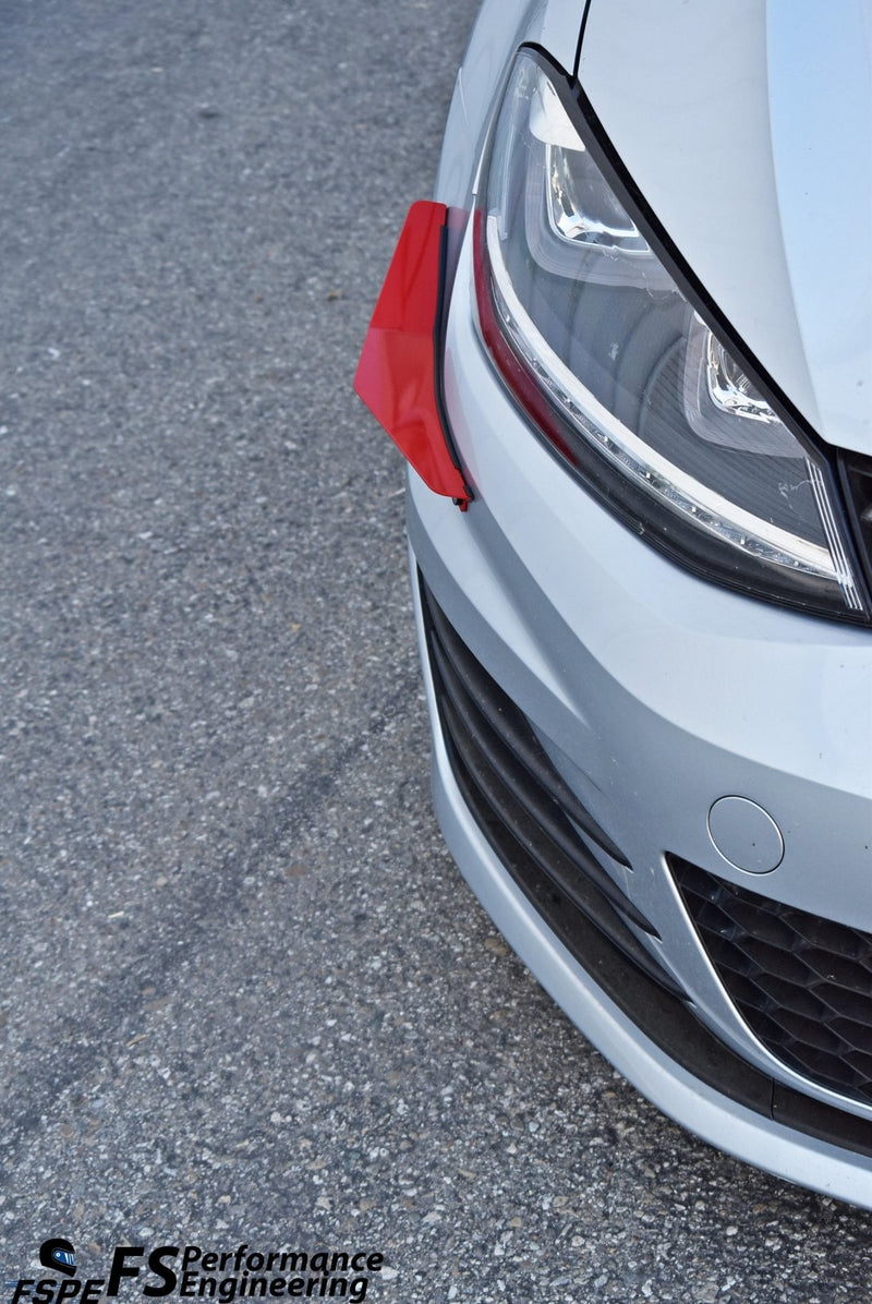 Load image into Gallery viewer, Volkswagen MK7 (2015-2017) Golf GTI Canards (Dive Planes) - FSPE