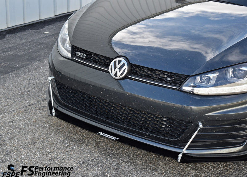 Load image into Gallery viewer, Volkswagen MK7 (2015-2017) Golf GTI Front Splitter &quot;I Wanna go Fausto&quot; - FSPE
