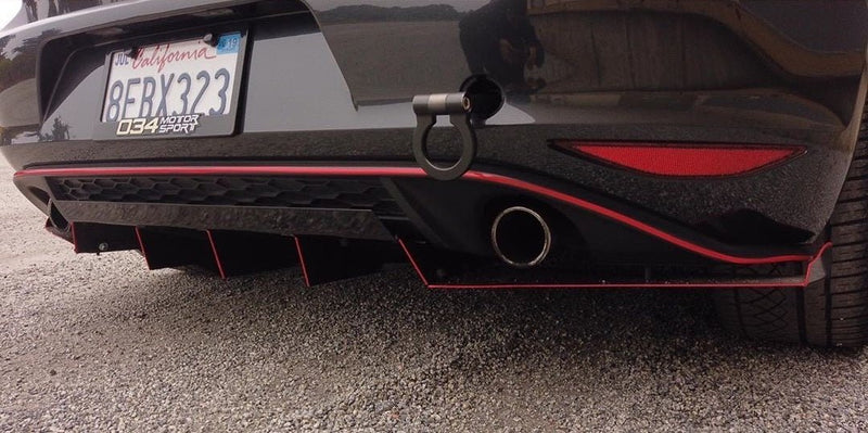 Load image into Gallery viewer, Volkswagen MK7 (2015 - 2017) Golf GTI Rear Diffuser "Fausto & Furious" - FSPE