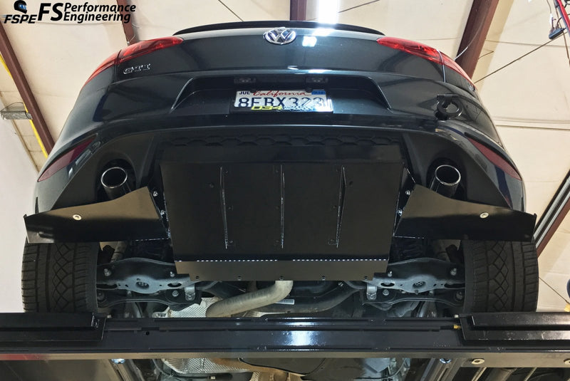 Load image into Gallery viewer, Volkswagen MK7 (2015 - 2017) Golf GTI Rear Diffuser "Fausto & Furious" - FSPE