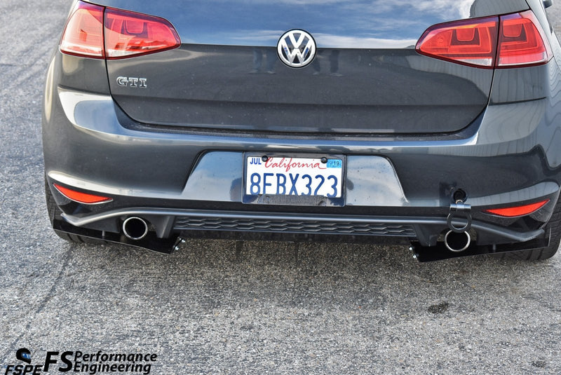 Load image into Gallery viewer, Volkswagen MK7 (2015 - 2017) Golf GTI Rear Diffuser "Fausto & Furious" - FSPE