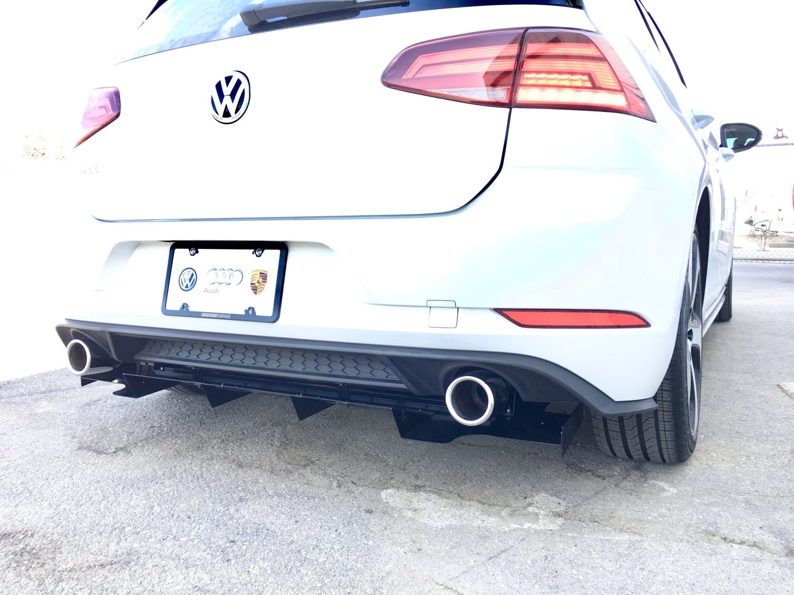 MK7.5 GTI Rear Diffuser (2018-2021) – CJM Industries llc