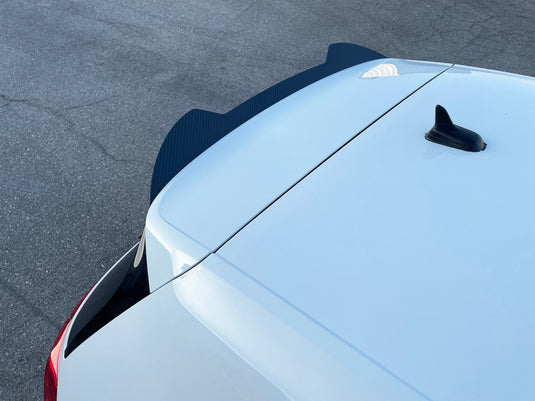 Volkswagen MK7 / 7.5 (2015-2021) Golf GTI / R Carbon Fiber Rear Spoiler Extension V1 - FSPE